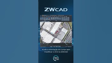 Mude a orientação do cursor sem modificar o UCS no ZWCAD