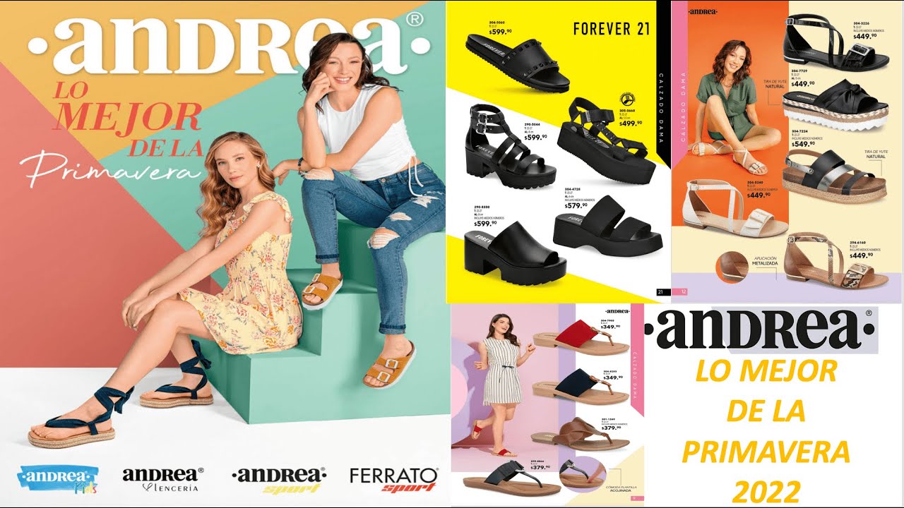 CATALOGO DE ANDREA LO MEJOR DE LA PRIMAVERA 2022. . 👡 - YouTube