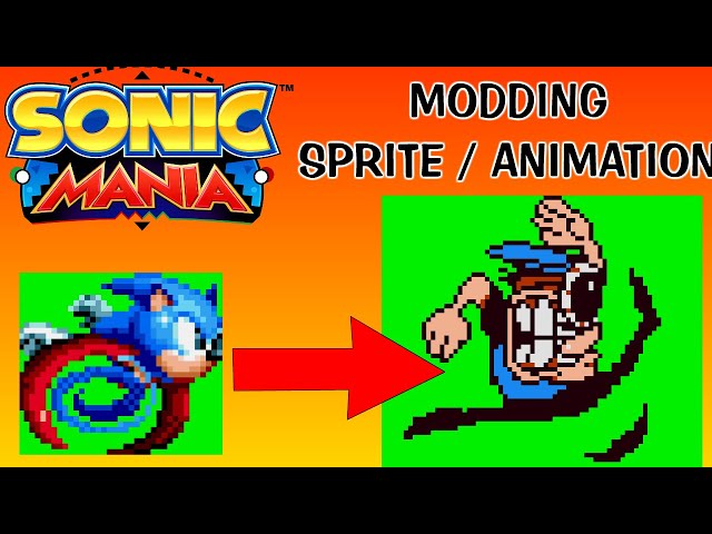 HOW TO LOAD AND MAKE SONIC MANIA MODS! Easy Tutorial【1080p HD】○ 