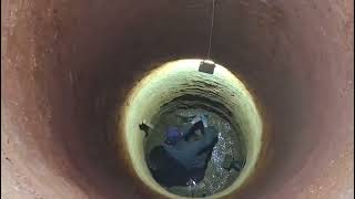 Д. Большие Вязёмы. Выкопали колодец, твёрдый грунт не проблема. Копали по нашему ГОСТу. podkapaev.ru Видео: Д. Большие Вязёмы. Выкопали колодец, твёрдый грунт не проблема. Копали по нашему ГОСТу. podkapaev.ru