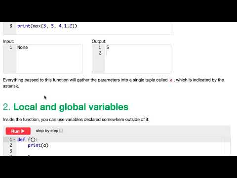 Snakify L8 Functions