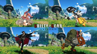 Guilty Gear Strive - Whiffing Command Grab Animations