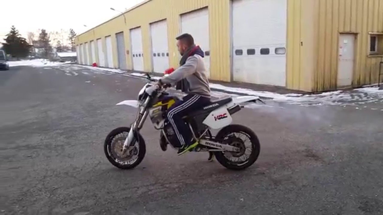 Honda 125 Crm Sm Malossi Youtube