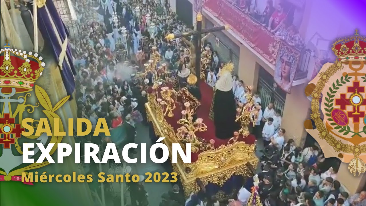 Stmo Cristo de la Expiración tras su salida 2023. Miércoles Santo de Huelva.