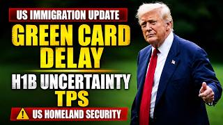 🚨 USA Immigration Update 2026: Green Card Delays, H-1B Changes & TPS Developments Explained 🇺🇸🔥