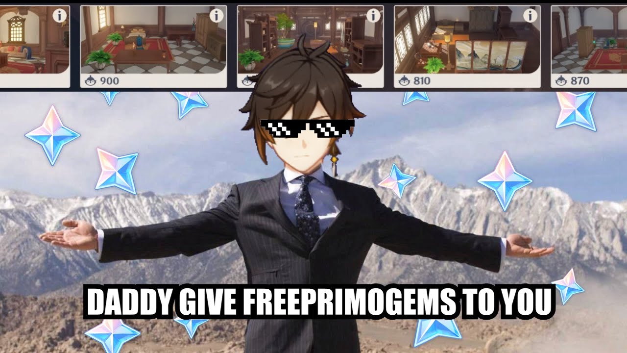 All Furnishing Indoor Gift Sets Free Primogems | Genshin Impact 1.6
