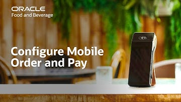 Oracle MICROS Simphony: configure the order and pay device in EMC