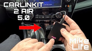 carlinkit 2 air 5.0 wireless android auto apple carplay adapter