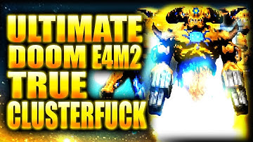 TRUE LEGENDARY CARDINAL Finally!!! | Ultimate Doom Map E4M2 | Complex Doom/LCA/True Clusterf*ck