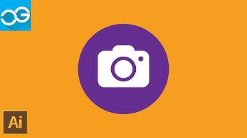 How to Create Camera Icon in 60 Second | Illustrator Tutorial