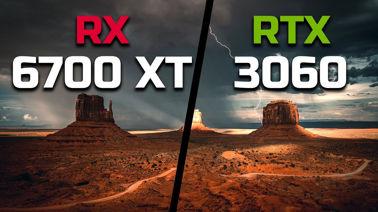 RX 6700 XT vs RTX 3060 - Test in 7 Games - YouTube