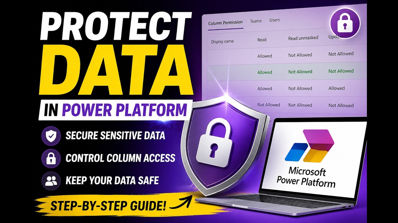 Protect Sensitive Data in Microsoft Power Platform - YouTube
