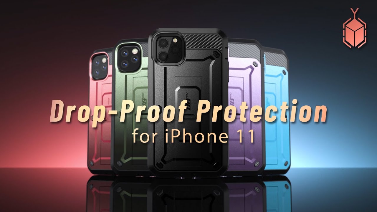 SUPCASE Unicorn Beetle Pro Series Case Designed for iPhone 11 Pro Max 6.5 Inch Black 2019 Release Built-in Screen Protector Full-Body Rugged Holster Case