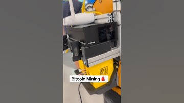 Bitcoin mining backpack 🤯⚡ #smartgadgets #bitcoin #bitcoinmining #btcusd #coolgadgets #technology