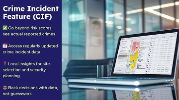 Crime Incident Feature (CIF) - Local crime insights, right where you need them.