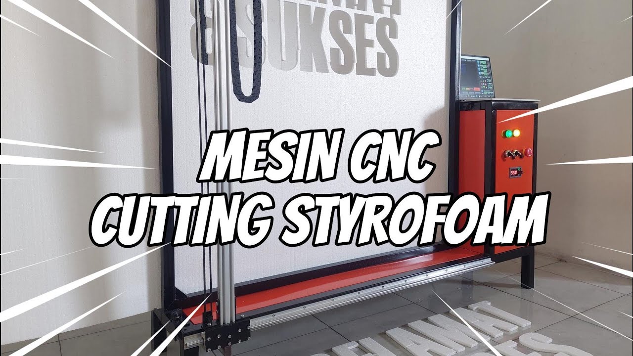 Mesin Potong Styrofoam Otomatis CNC Cutting Gabus