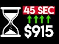 Make $915 Per 45 Seconds of Work (Copy & Paste!)