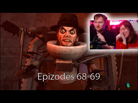 Скибиди Туалеты 68 - 69 серии | Evolution of Skibidi Toilet 68 - 69 Episodes | РЕАКЦИЯ