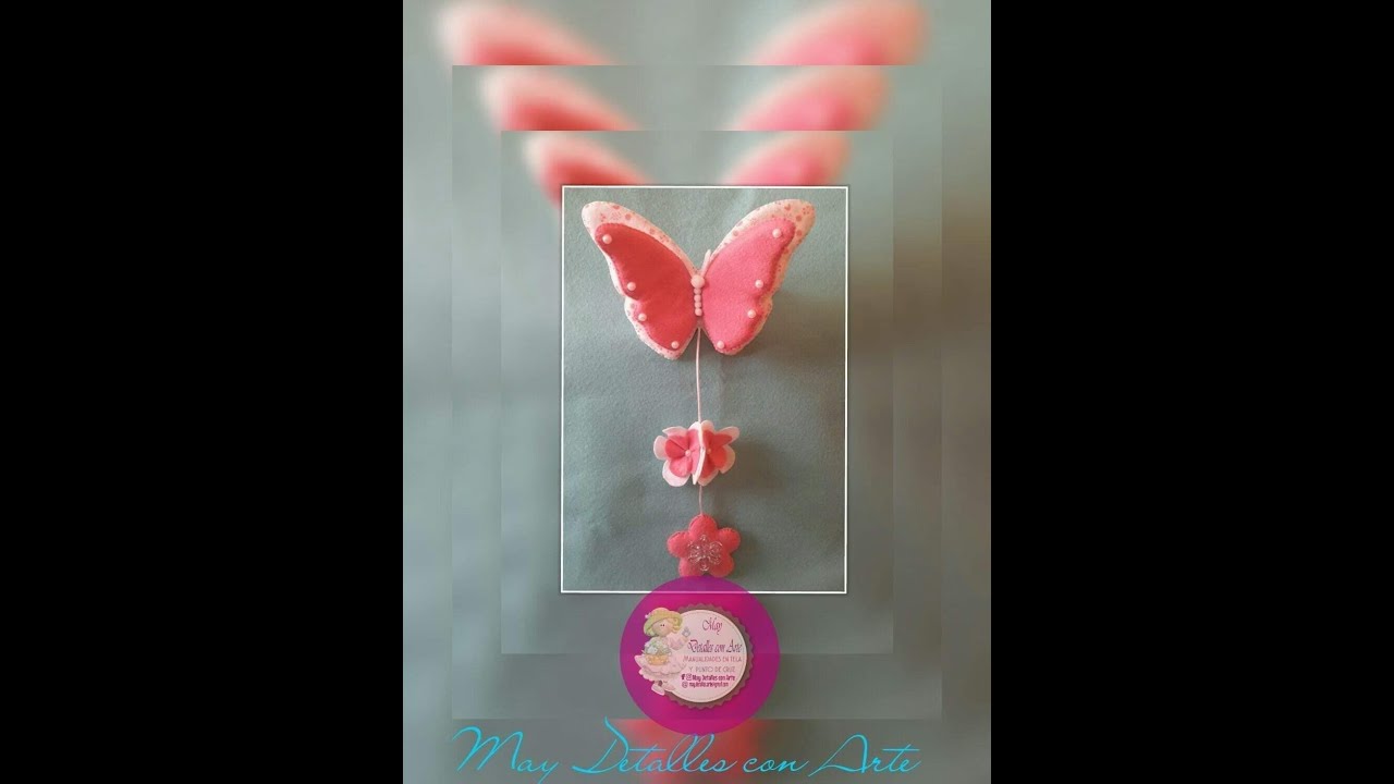 Cómo hacer un sujetacortinas de mariposa