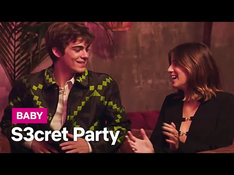 Achille Lauro, Sofia Viscardi e il cast al Baby Secret Party | Netflix Italia