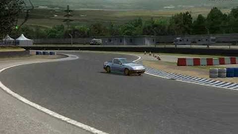 My first drift in LFS with keyboard