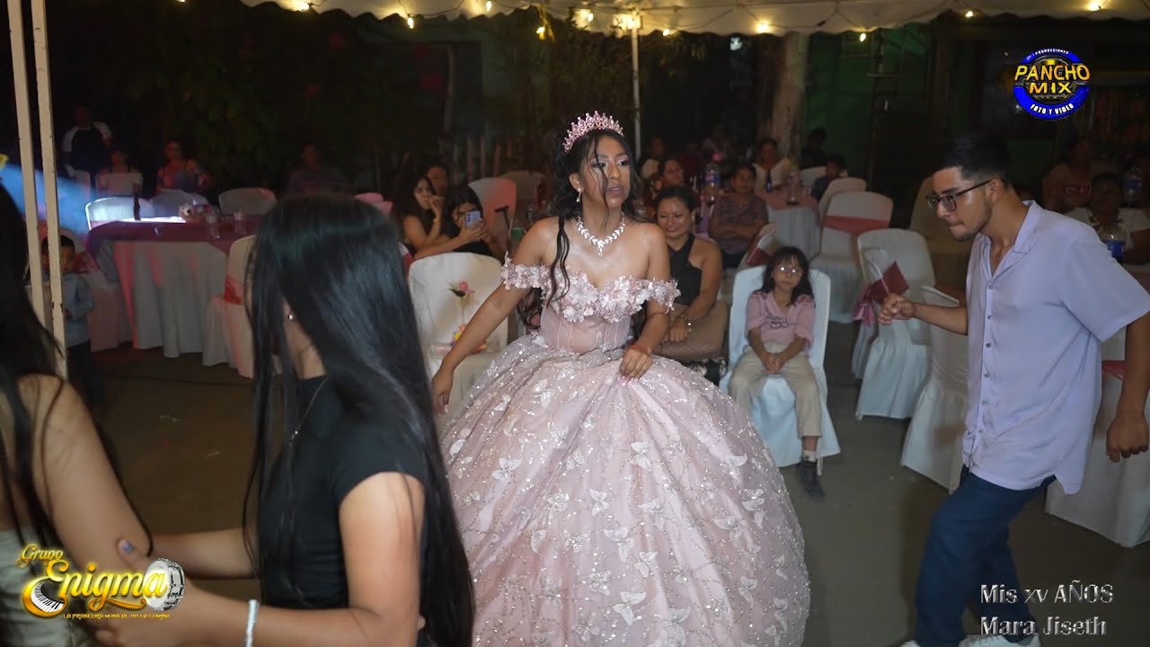 Grupo Enigma puros éxitos para bailar en vivo desde estación esteros Tamaulipas fiesta de xv años