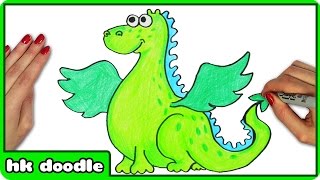 Best drawings: http://bit.ly/249cyyf | subscribe:
http://bit.ly/1qqvm5a learn to draw a super cute and easy dragon in
the simple drawing lesson for kids. c...