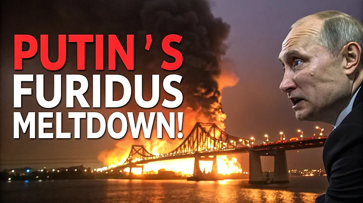 Destruction of Crimea Bridge Triggers Putin’s Furious Meltdown!