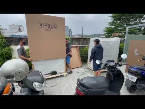 【榮福搬家實錄】榮福搬家重物組搬生醫設備-協助業者拆卸訂製包裝木箱