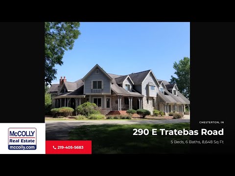 290 E Tratebas Road, Chesterton, IN home video tour