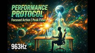 Performance Protocol: 963Hz Cosmic Flow State | 3 Hour Deep Work Session
