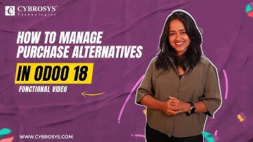 How to Manage Purchase Alternatives in Odoo 18 | Odoo 18 New Features | Odoo 18 Purchase Tutorials