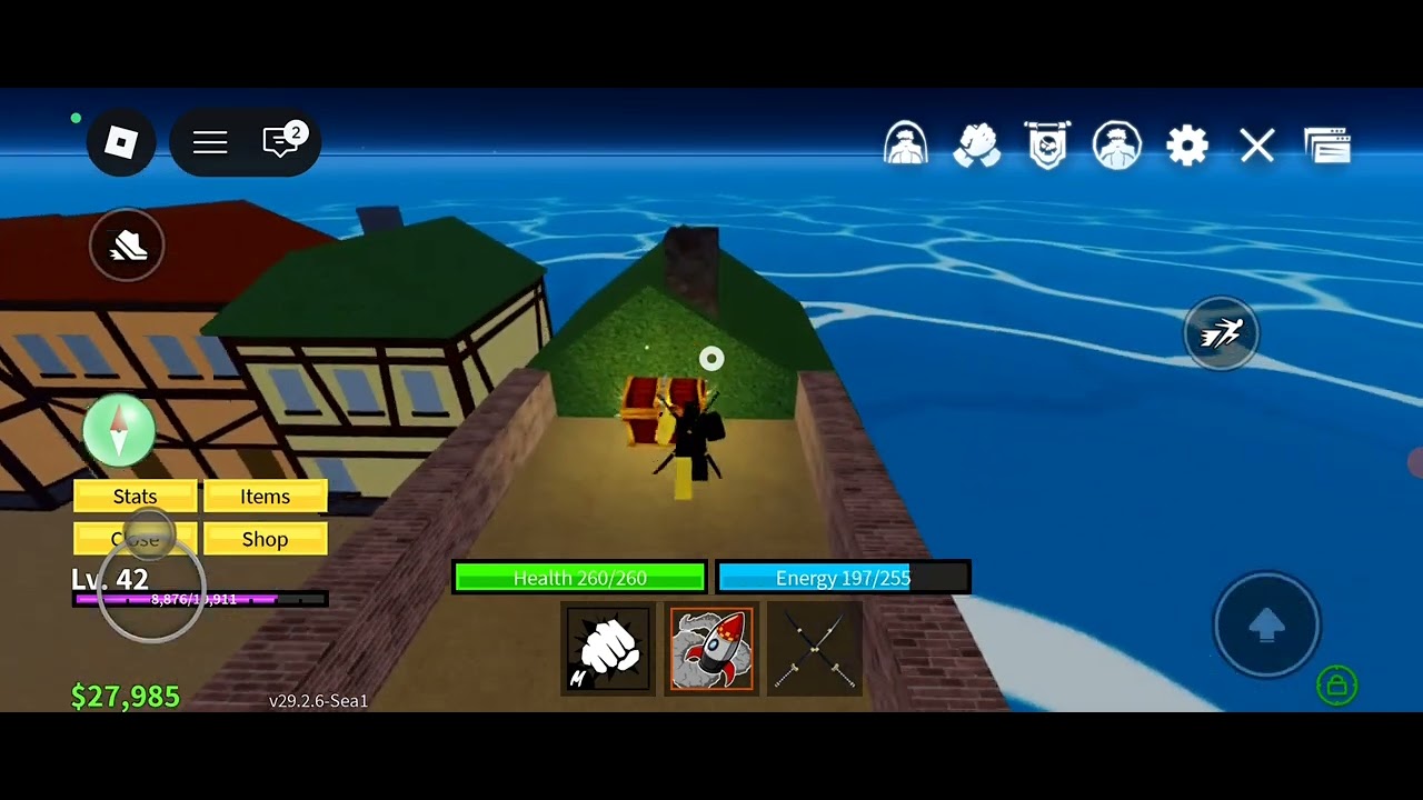 Roblox block fruit second video