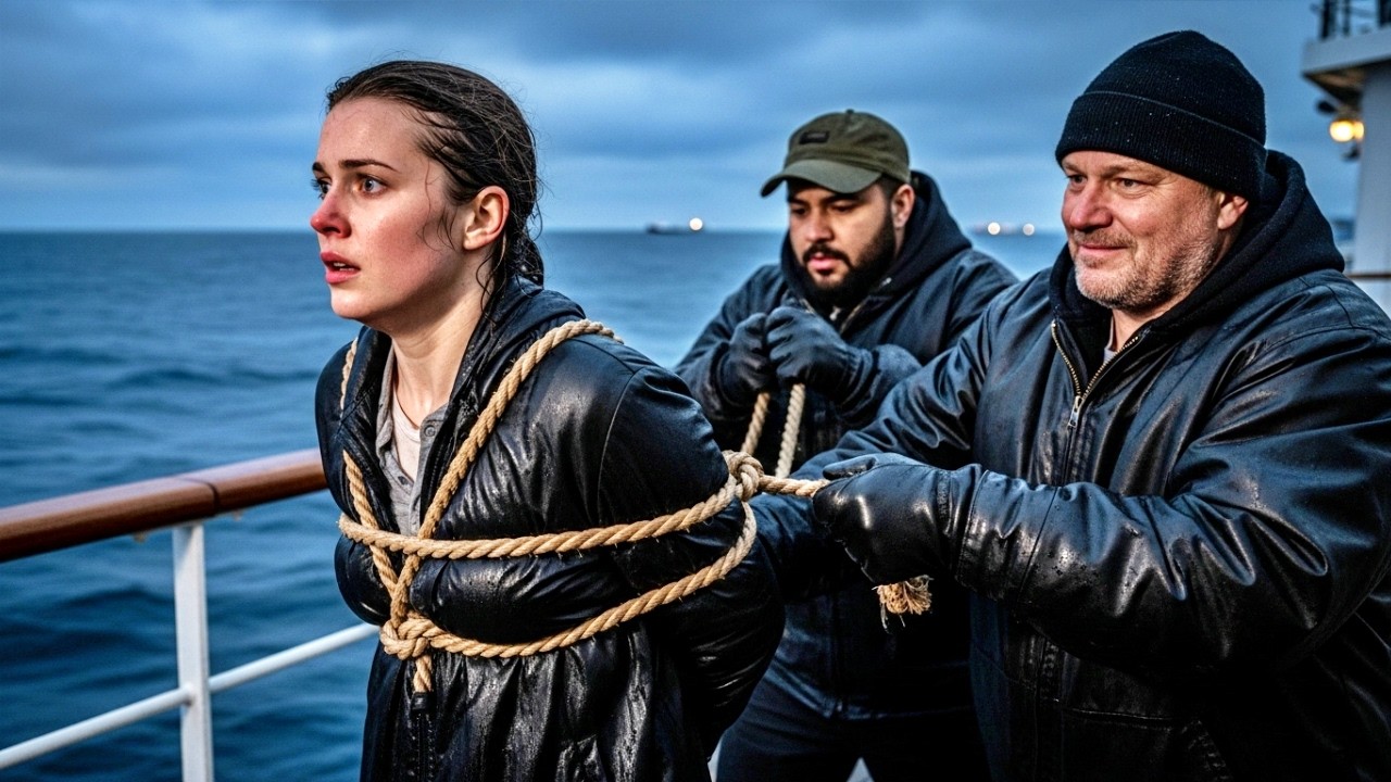 La arrojaron al océano — luego descubrieron que los Navy SEALs son dueños del agua