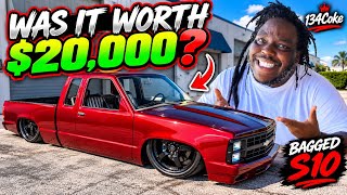 $20,000 JUST FOR PAINT?! 😳 134Coke Checks Out This INSANE Bagged S10