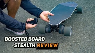 Boosted Board STEALTH Review!! FASTEST one!!! | MicBergsma