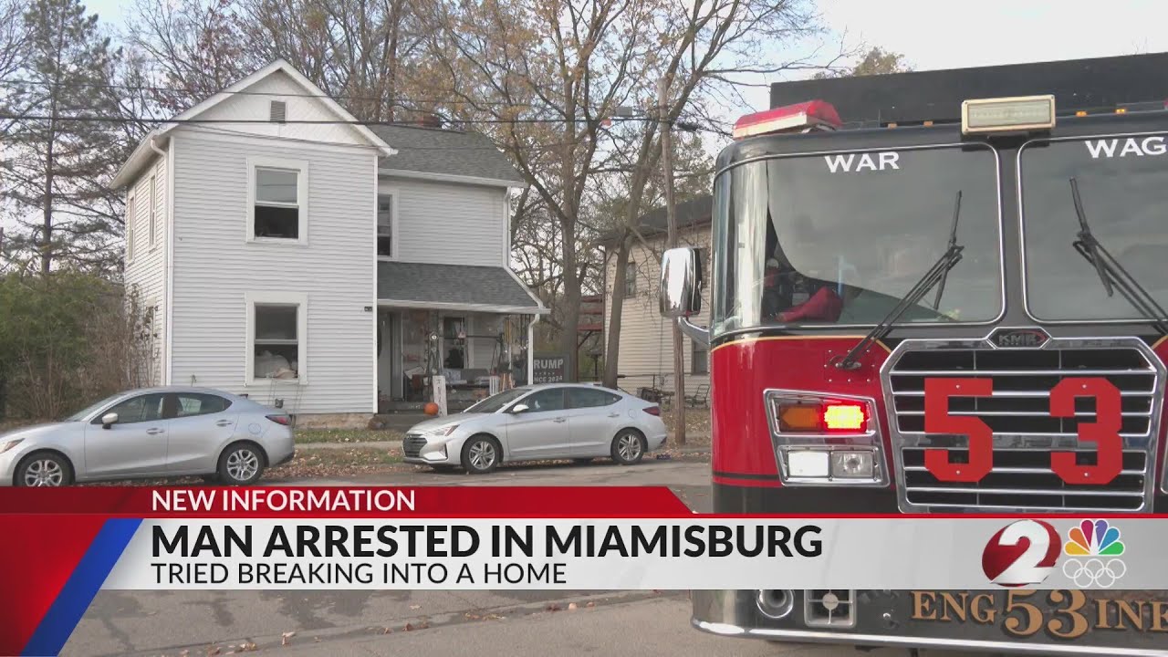 Man arrested for allegedly attempting to break into Miamisburg home ...