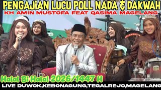 FUNNY LECTURE FUNNY STUDY BY KH AMIN MUSTOFA SOLO LATEST 2026 FEAT QASIMA IN DUWOK, KEBONAGUNG, N...