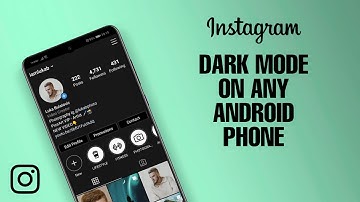 Instagram dark mode on any android phone