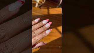 DIY Valentine’s Day Nails #diynails #nailsathome #nailtutorial #gelxnails #beginnernails #valentines