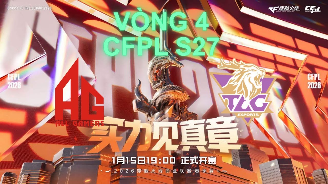 CFPL S27 Vòng 4: ALLGAMERS vs Tidal Legends Gaming - YouTube