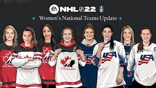 NHL 22 IIHF Women's Hockey Update