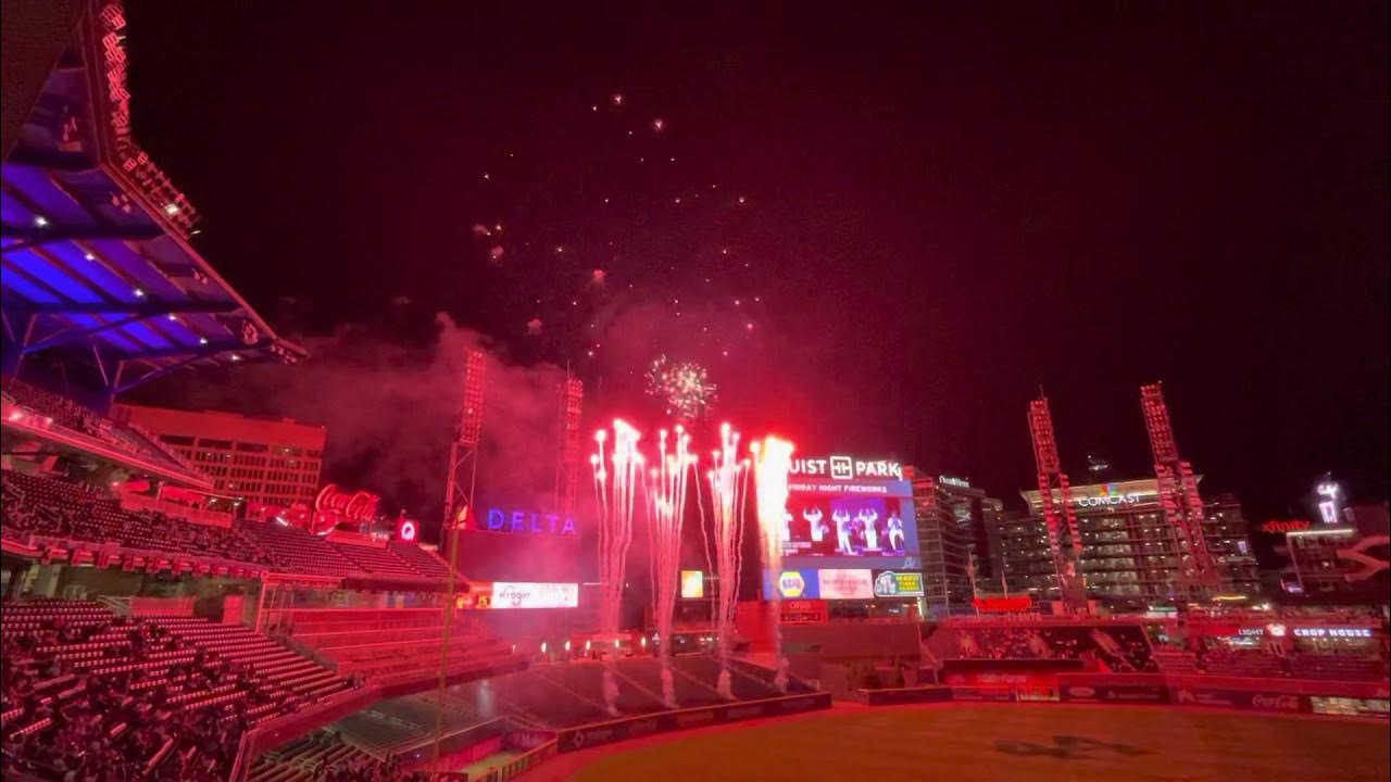 Braves May 7 2021 Fireworks YouTube