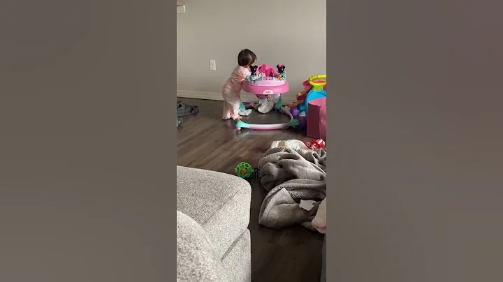 11 month old playing