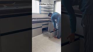 Kitchen, trolley, full video kitchen design home interiors#ytshorts #furniture #shorts