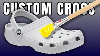I Made NFL Custom Crocs!