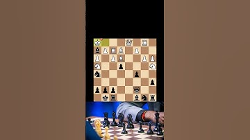 Brilliant Trap! Can You Find the Forced Mate in 4? ♟️ #chesspuzzle