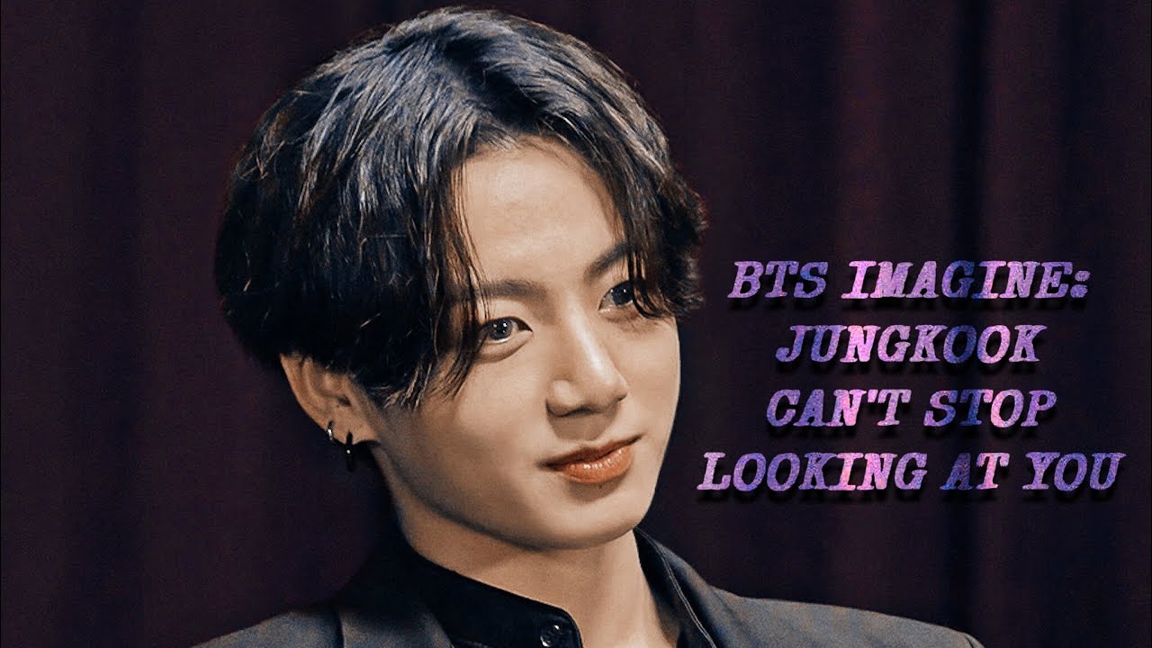 Bts imagine: Jungkook can't stop looking at you • Try not to smile | Part 2
