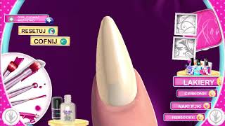 #nail #paznokcie #malowanki #gra 3D NailSalon /Coś eleganckiego/Czerwony to mój ulubiony kolor💅 screenshot 3