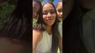 Lauren London with her sons Kameron and Kross both from legendary fathers